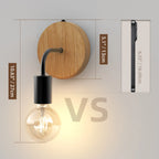 2X Modern Wall Sconce Bathroom Vanity Light Waterproof for