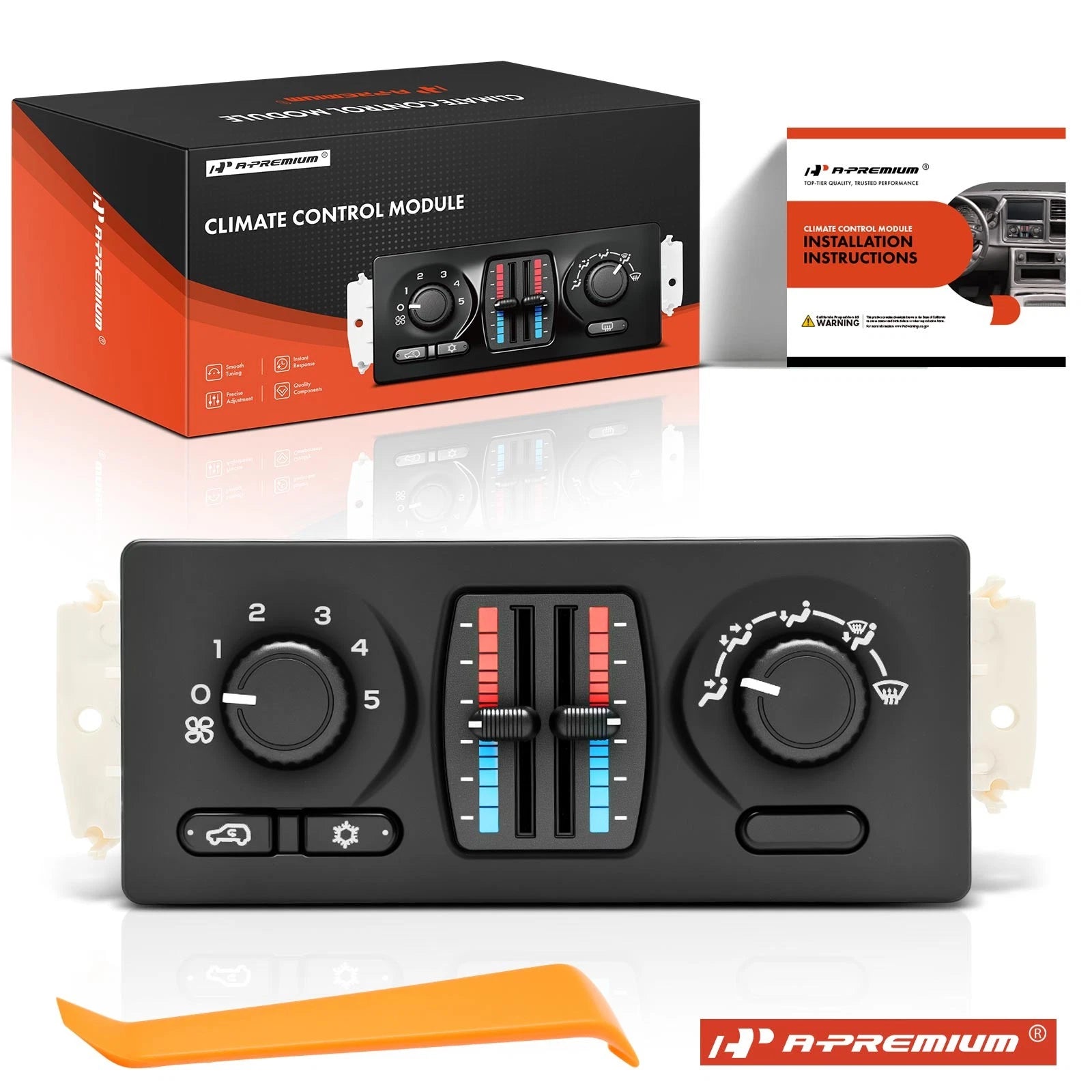 A/C & Heater Climate Control Module for Chevy Silverado 1500 (2007–2013)