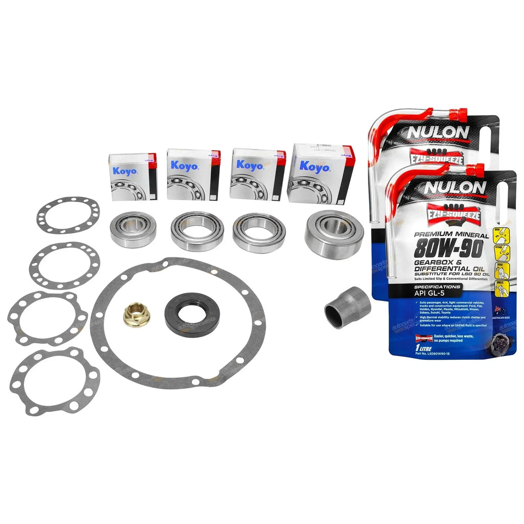 Rear Diff Bearing & Seal + Oil for Toyota Hilux 2WD Ute