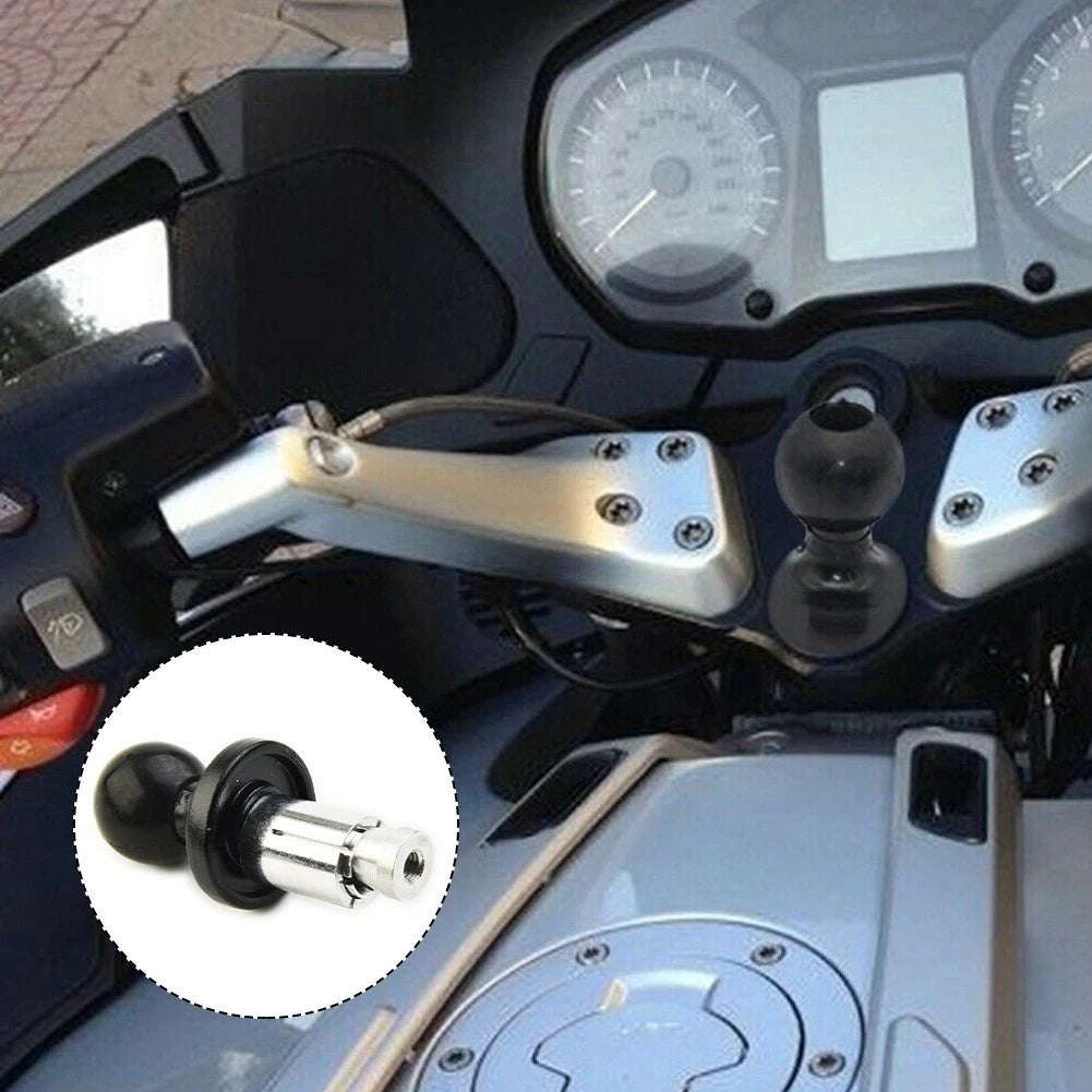 Set of 2 Aluminum Mount Fork Stem Base with Ball Head for RAM-Mount Kit