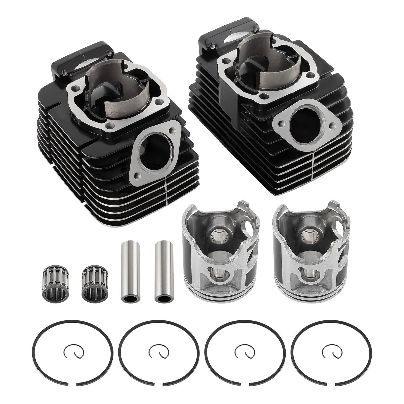 Piston, Ring, Pin Rebuild Kit for Yamaha RD350 (1973–1975)