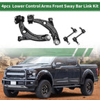 Set of 4 Front Stabilizer Bar Links for Ford Edge (2007–2014)