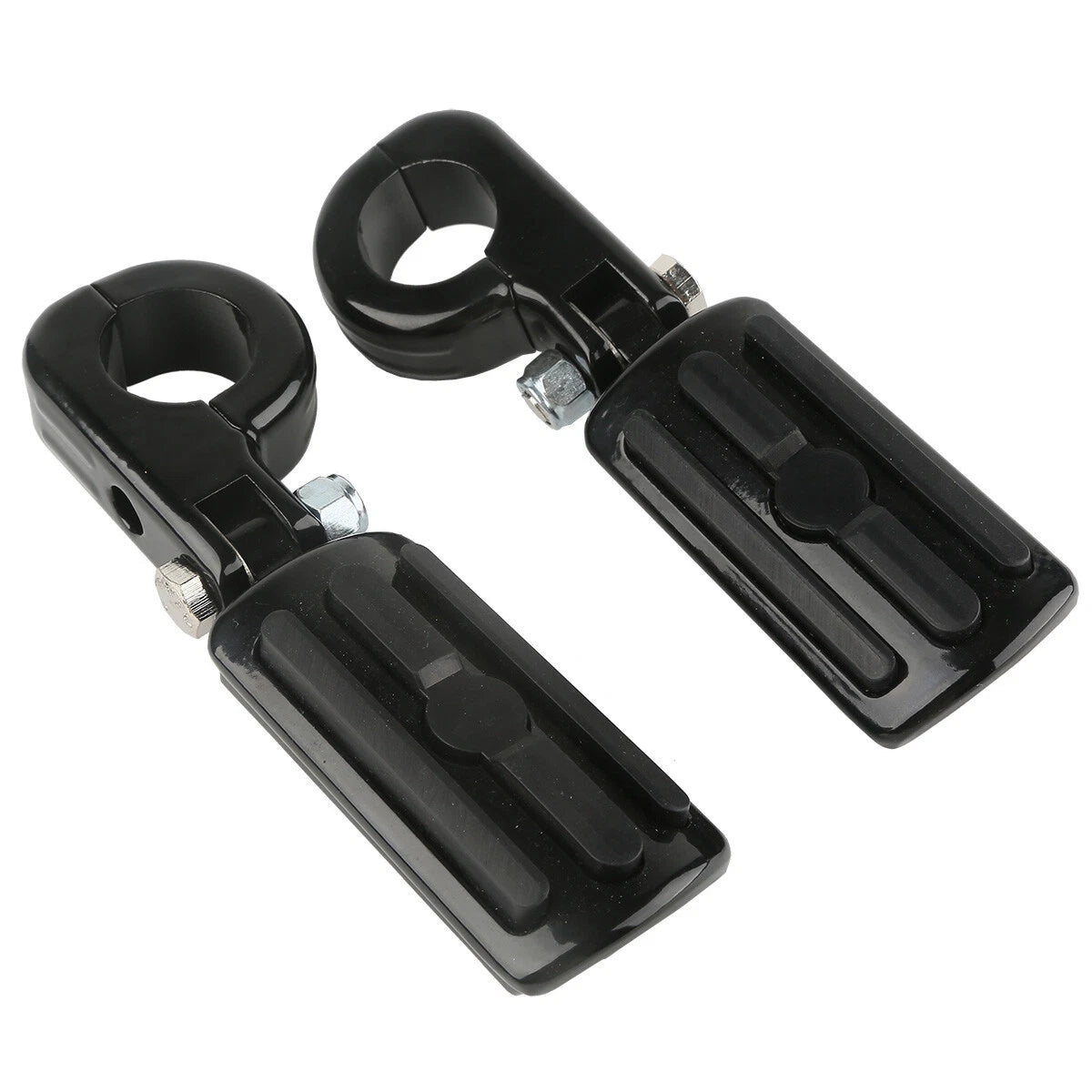 1.25" Engine Bars Foot Pegs for Harley Electra Glide, Street, Road King