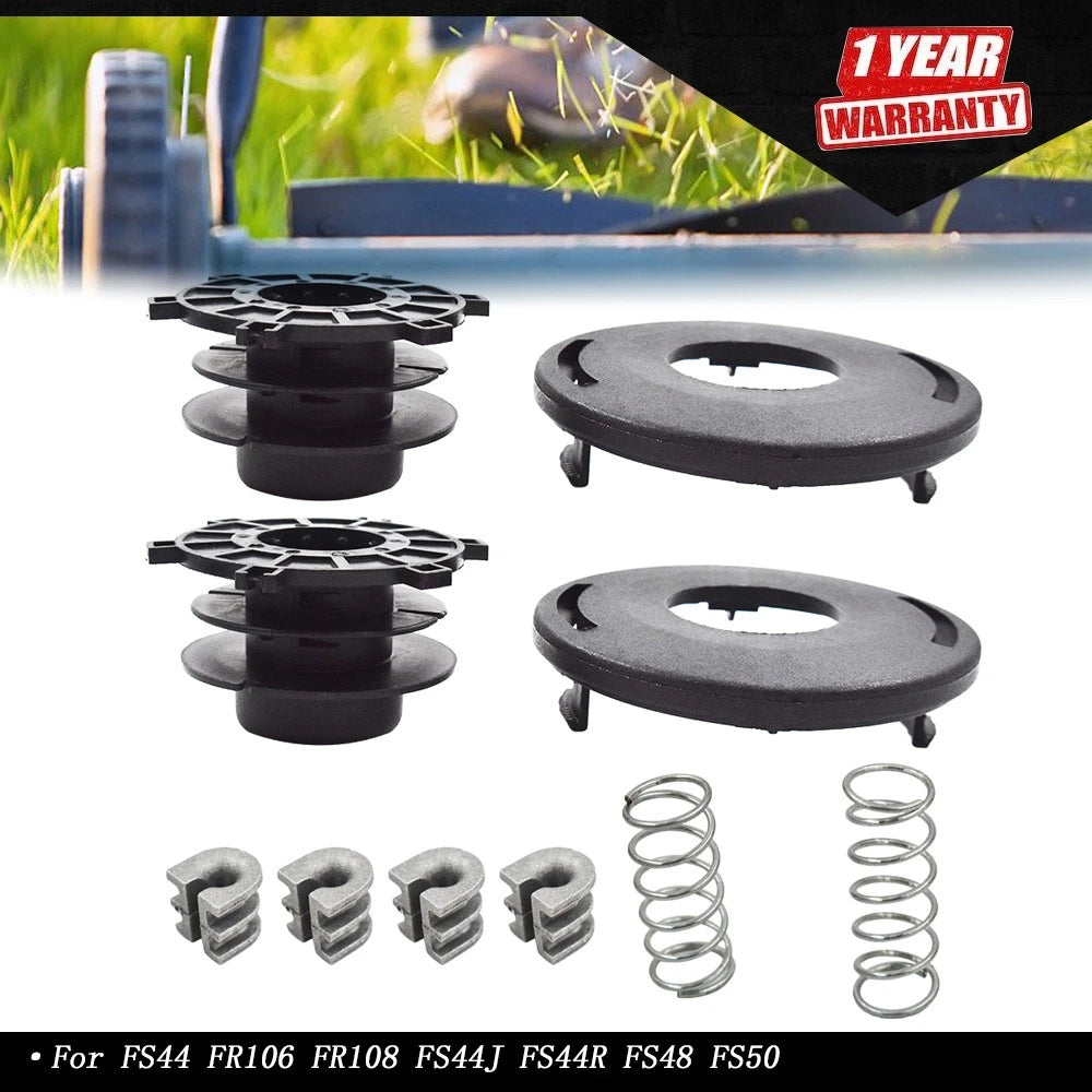 Set of 2 Spool & Cap Head for 25-2 Combo FS44 FS48 FS50