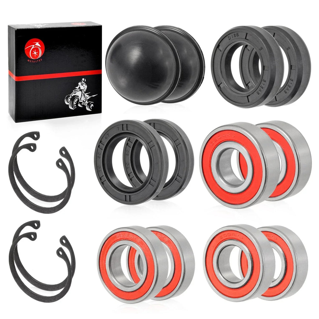Front Rear Wheel Bearing Kit for Yamaha Golf Cart (1985–2007)