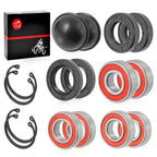 Front Rear Wheel Bearing Kit for Yamaha Golf Cart (1985–2007)