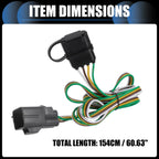Set of 4-Pin Trailer Wiring Harness Kit for Buick Envision (2016–2023)