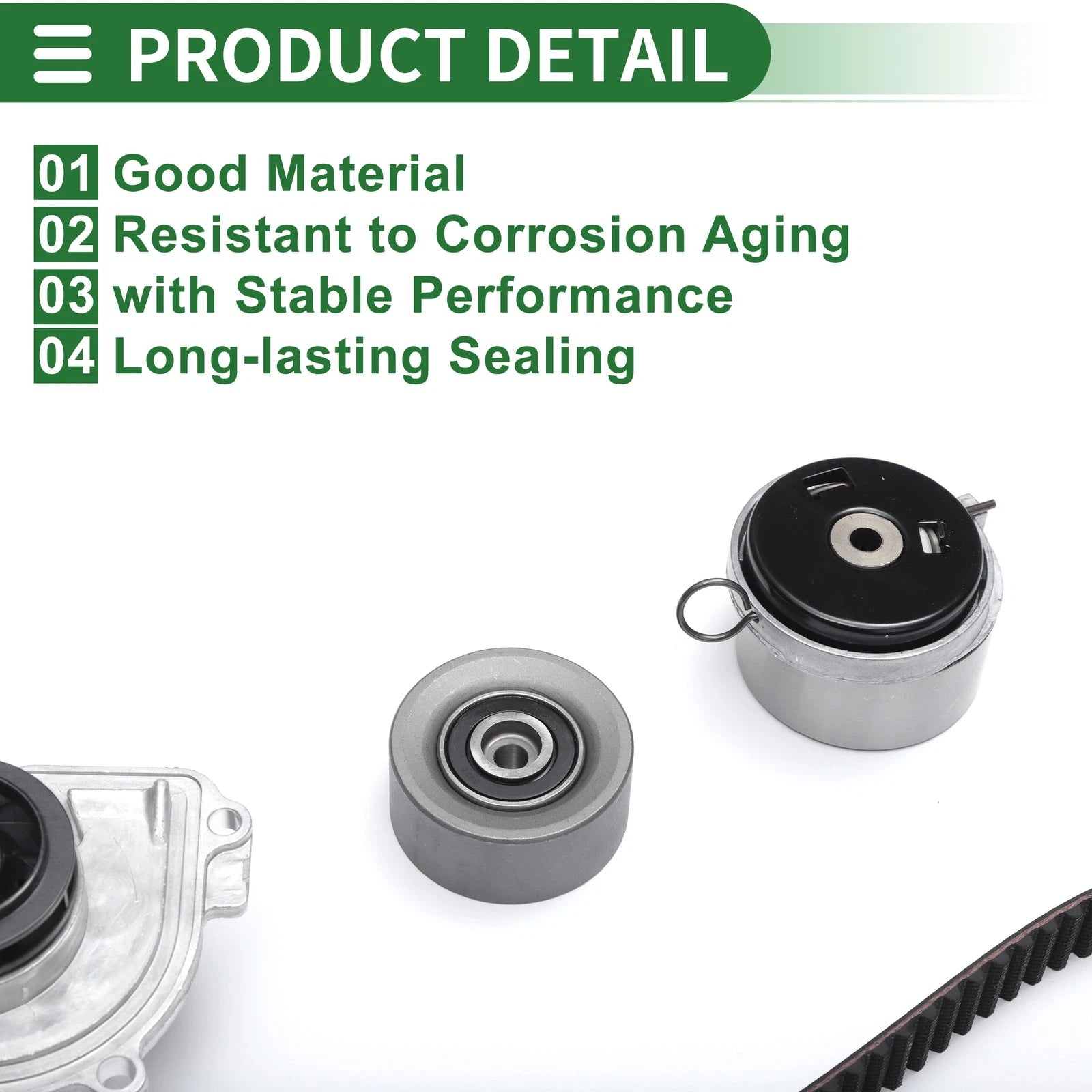 Timing Belt Kit No.TCKWP338 for Chevrolet Cruze 2.0L (2014–2015)