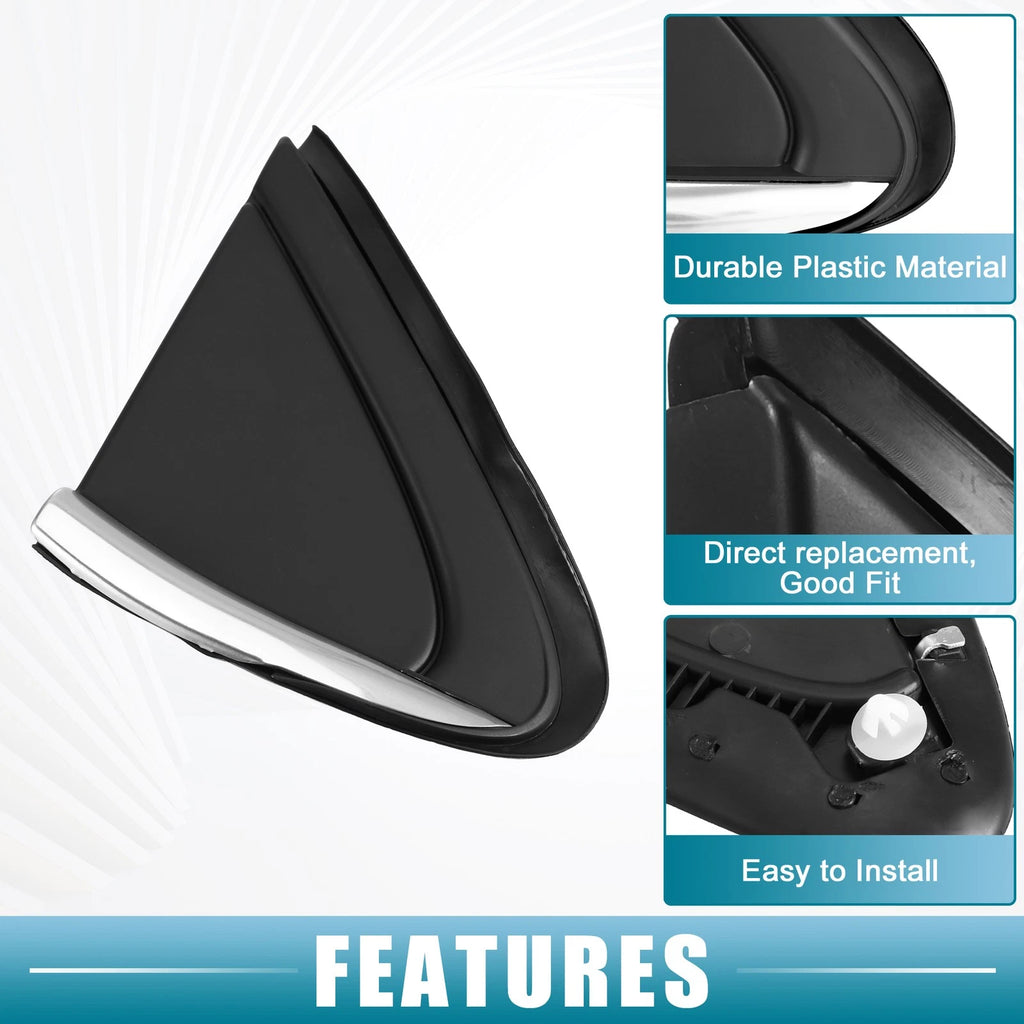 Right Car Mirror Corner Fender Triangle Cover No. 84106816 for Chevrolet Cruze (2011–2016)