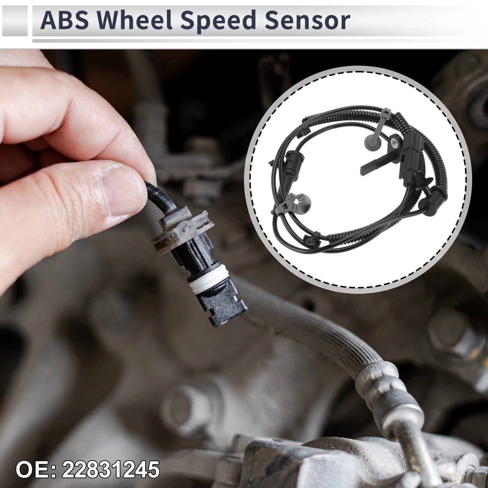 ABS Wheel Speed Sensor No. 22831245 for Chevrolet Malibu (2013–2015)