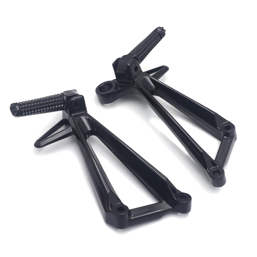 Rear Black Passenger Footpeg Footrest Bracket for Yamaha YZFR3 MT03 (2015–2025)