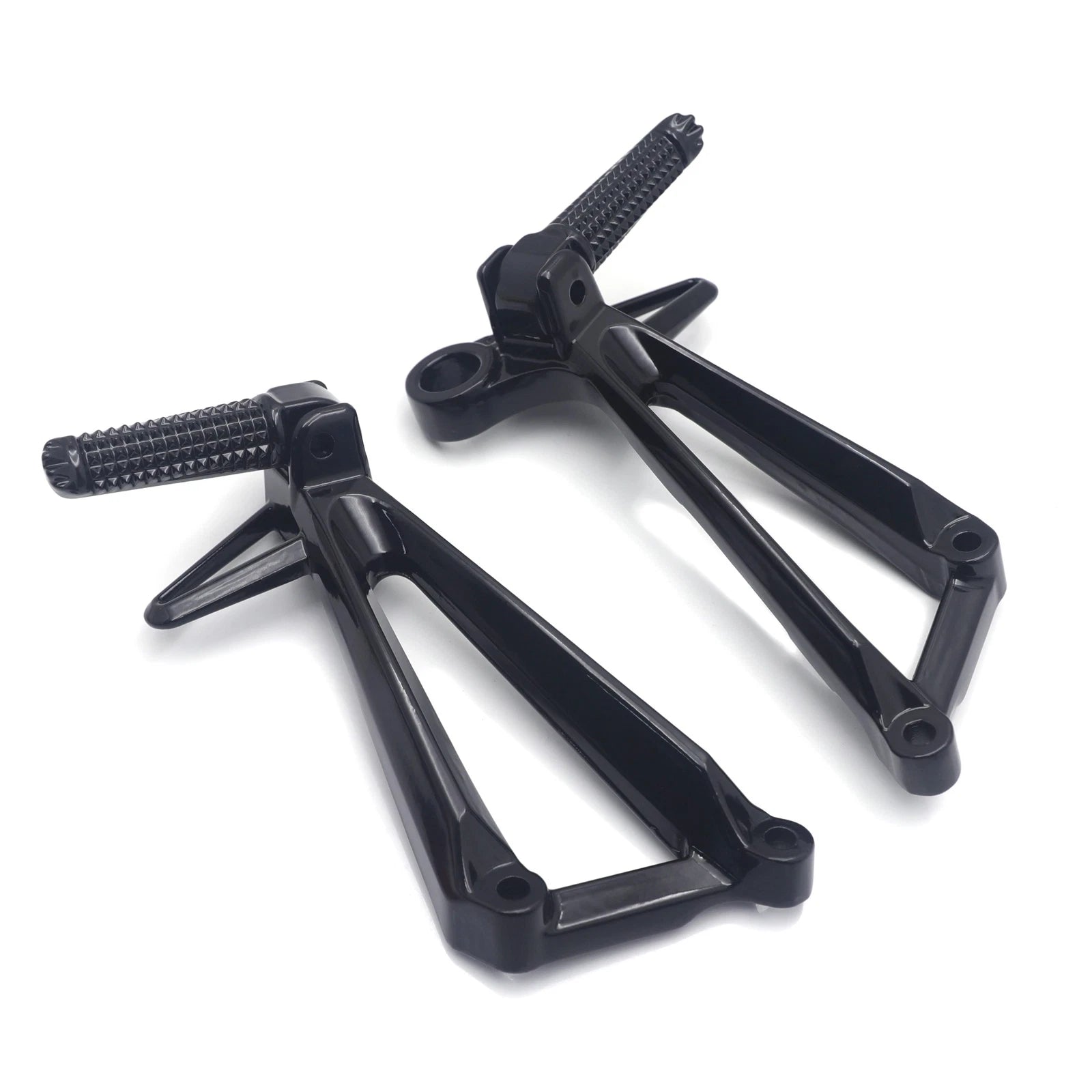 Rear Black Passenger Footpeg Footrest Bracket for Yamaha YZFR3 MT03 (2015–2025)