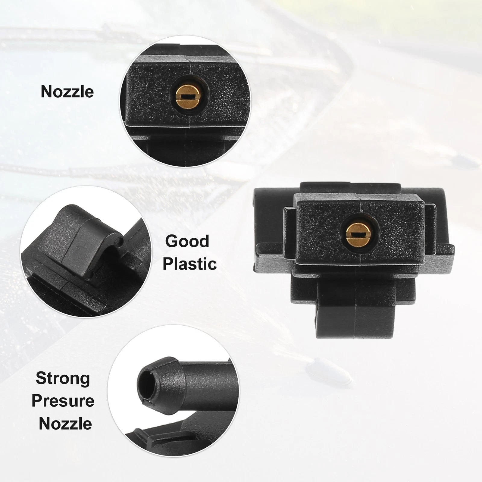 Windshield Wiper Washer Nozzle Spray Jet for Toyota Camry (2007–2015) No. 8538112300