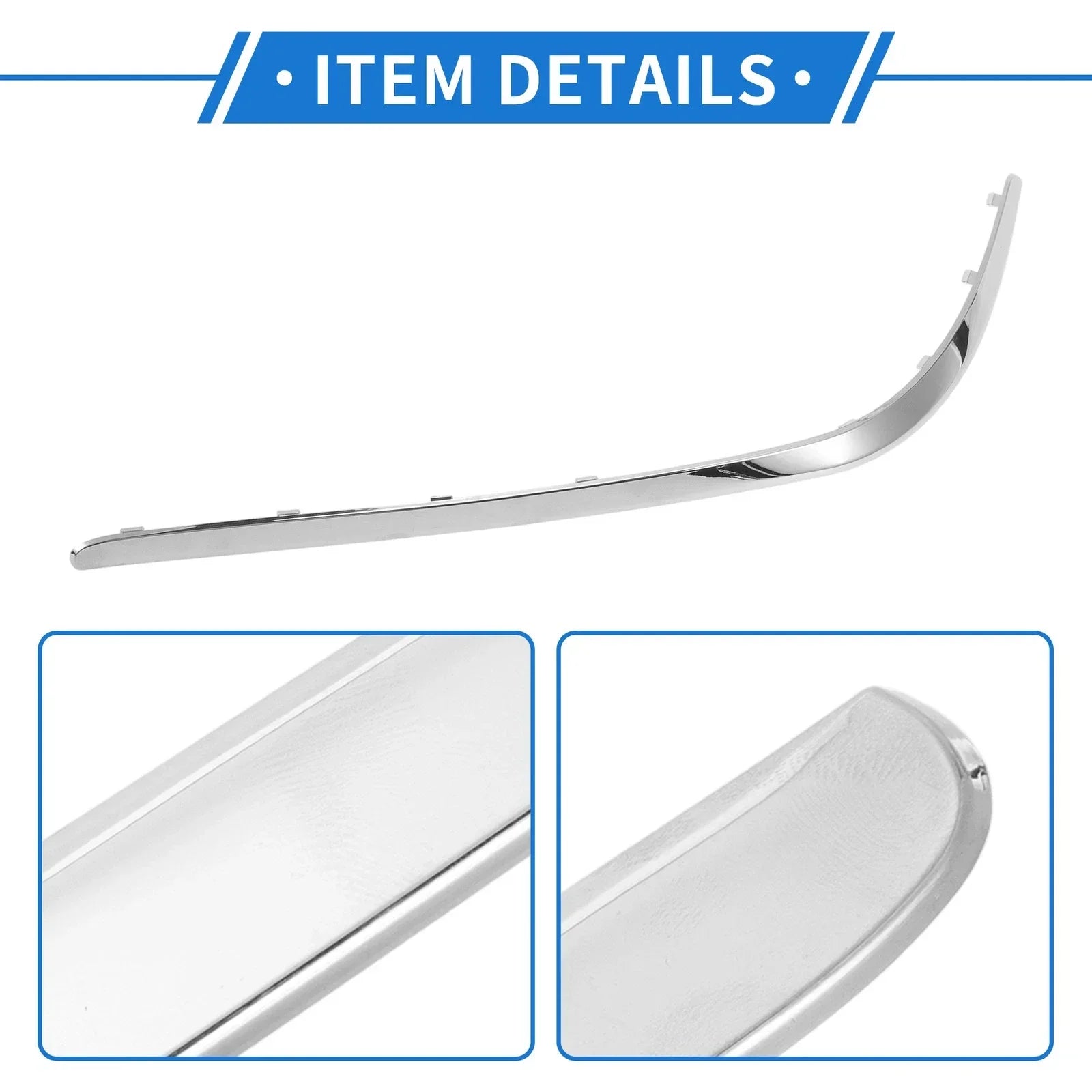 Rear Left Bumper Grille Trim for Mercedes-Benz W164/GL (2010-2012)