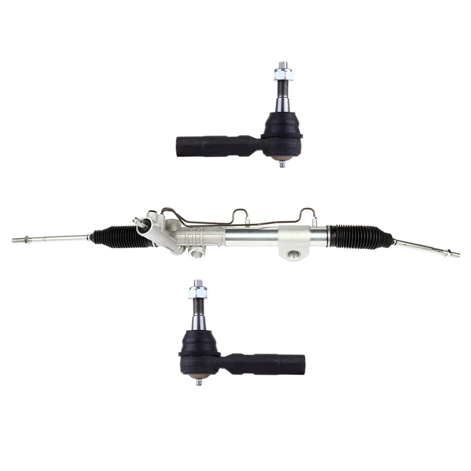 Power Steering Rack and Pinion with Outer Tie Rods for Dodge Ram 2500 (2002–2005)