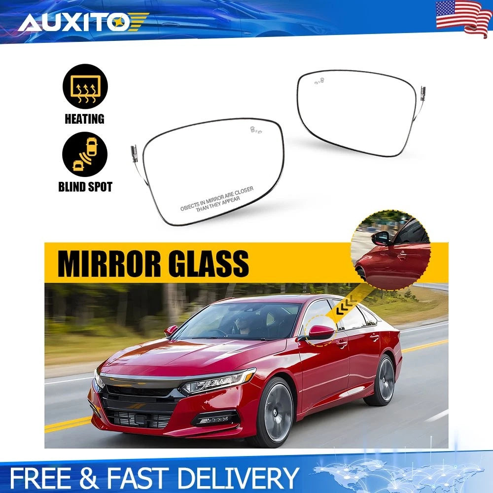Heated Blind Spot Mirror Glass for Honda Accord (2018–2022)
