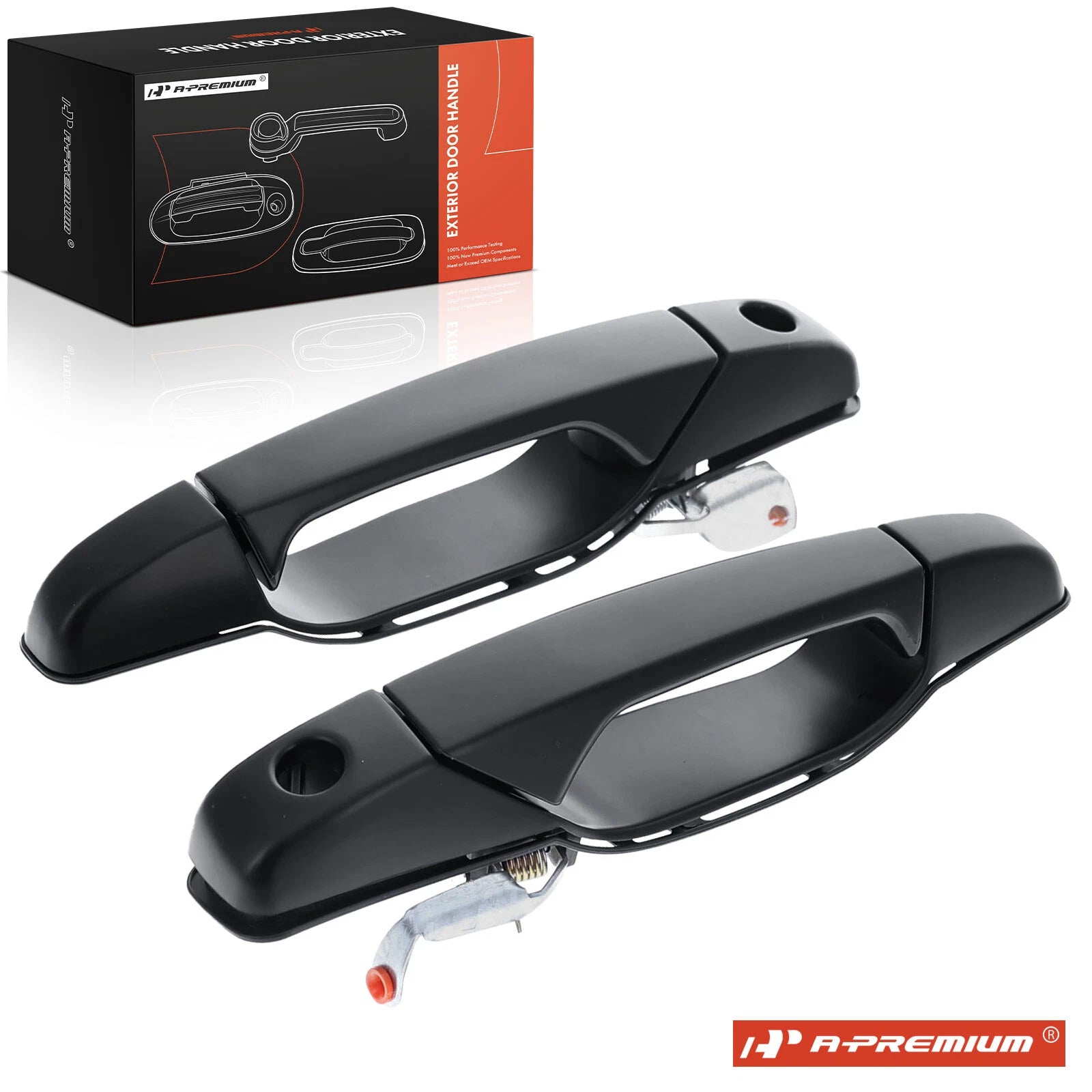 2X Front Exterior Door Handle for Chevrolet Silverado GMC Sierra (2007–2014)