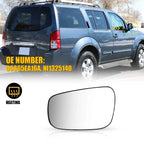 Heated Mirror Glass for Nissan Pathfinder (2005–2012) OEM 96365EA16A