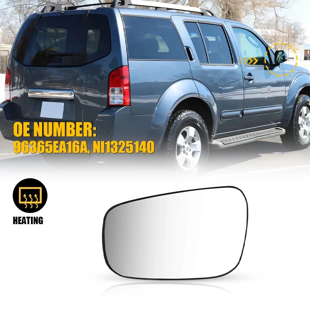 Heated Mirror Glass for Nissan Pathfinder (2005–2012) OEM 96365EA16A