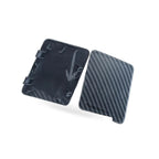 Front Tow Hook Cover for Nissan Sylphy Sentra (2012–2015) Carbon Fiber