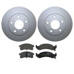 Front Brake Kit 278mm Rotors TRW Metallic Pad for Buick Chevy Oldsmobile Pontiac