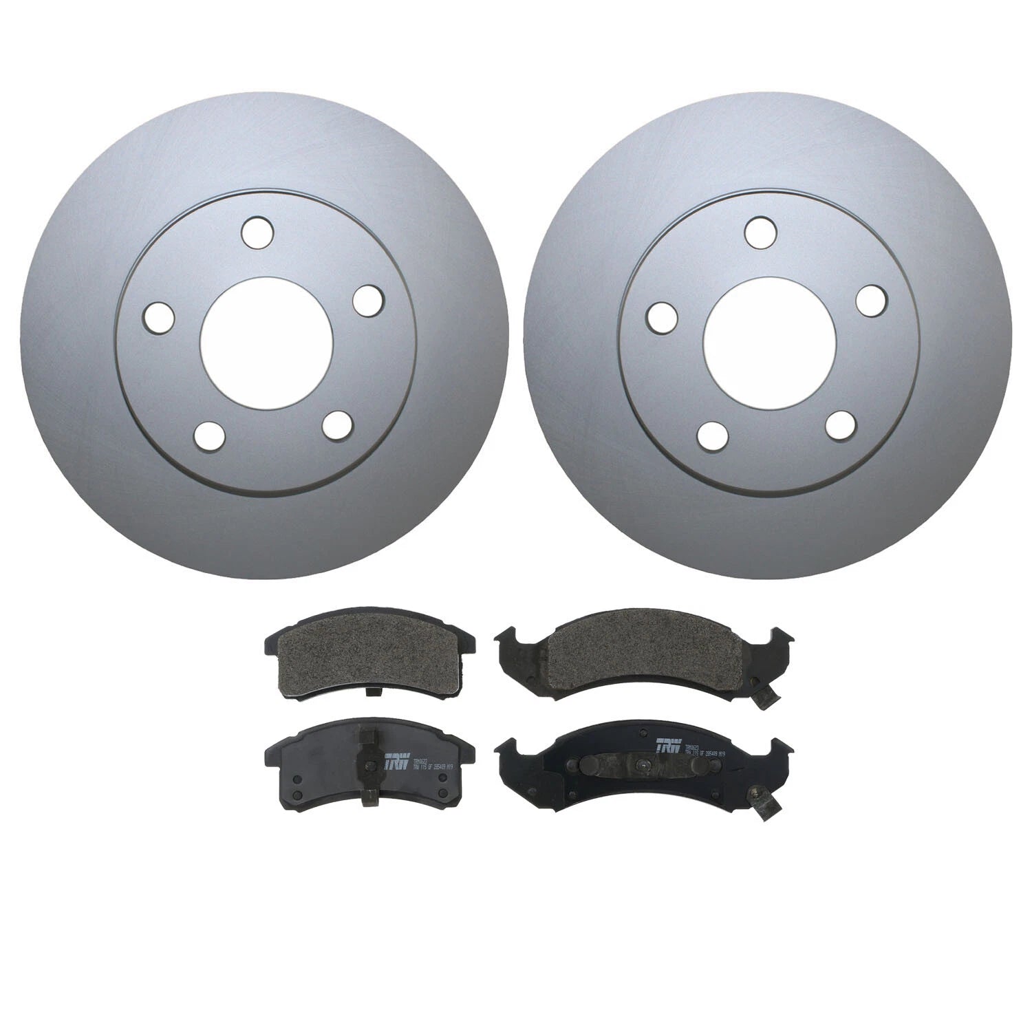 Front Brake Kit 278mm Rotors TRW Metallic Pad for Buick Chevy Oldsmobile Pontiac