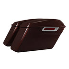 Hard Saddlebags for Harley Touring Street Glide (2014–2024) Midnight Crimson