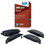 4WD Rear Disc Brake Pad Set 2.8L 3.8L for Jeep Wrangler JK (2007 - 2018)