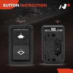 Front Right Power Window Switch for BMW 525i 528i 530i 540i (2001–2003)