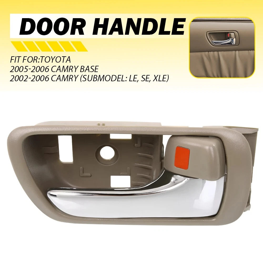 Chrome Door Handle for Toyota Camry (2002–2006) Front/Rear Right Inner