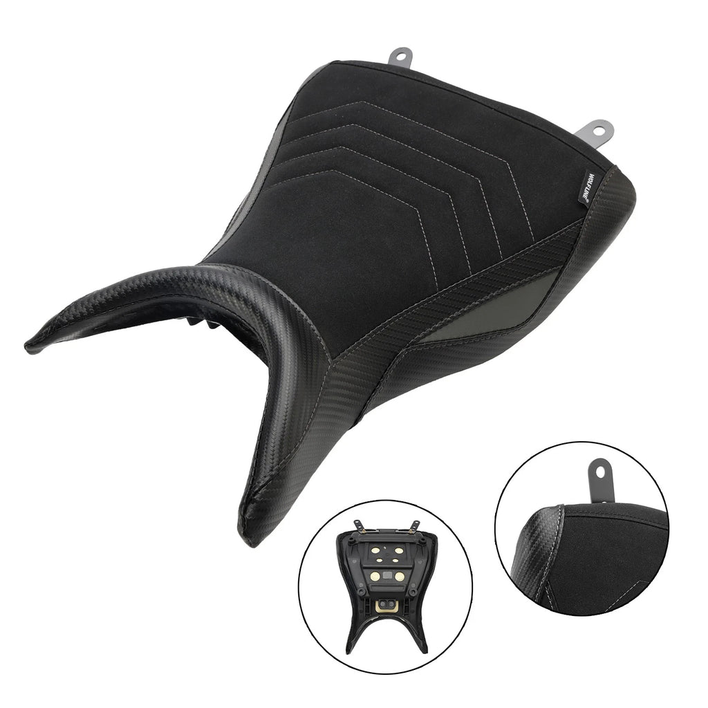 Front Driver Seat Pillion Saddle for Yamaha MT-03 YZF-R3 (2015–2023)