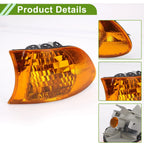 1 Pc Left Corner Signal Light Cover for BMW 7 Series (1999–2001) No. 63138379107