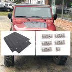 Front Vented Louver Hood Panel for Jeep Wrangler TJ (1997–2002)