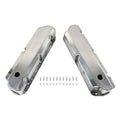 SBF Valve Covers Fabricated Polished Aluminum Short Bolt for Ford 289 302 351W (1962–1995)