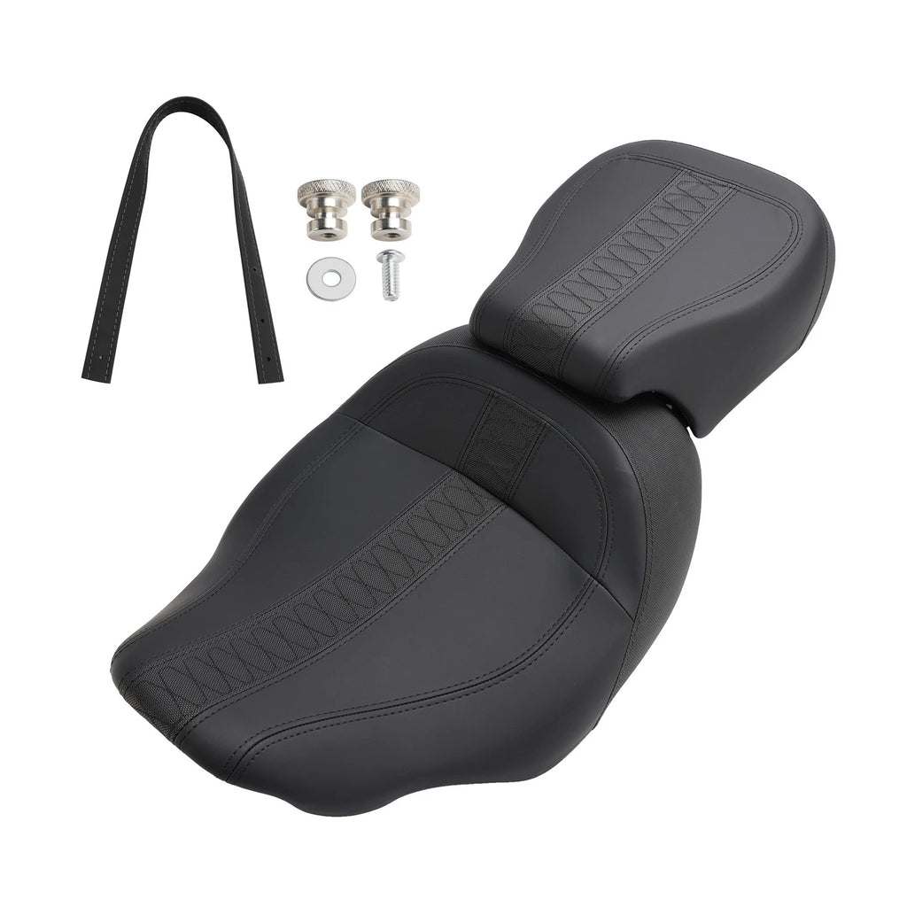 Complete Cushion Rider Passenger Seat for Harley Touring CVO Glide (2023–2024)