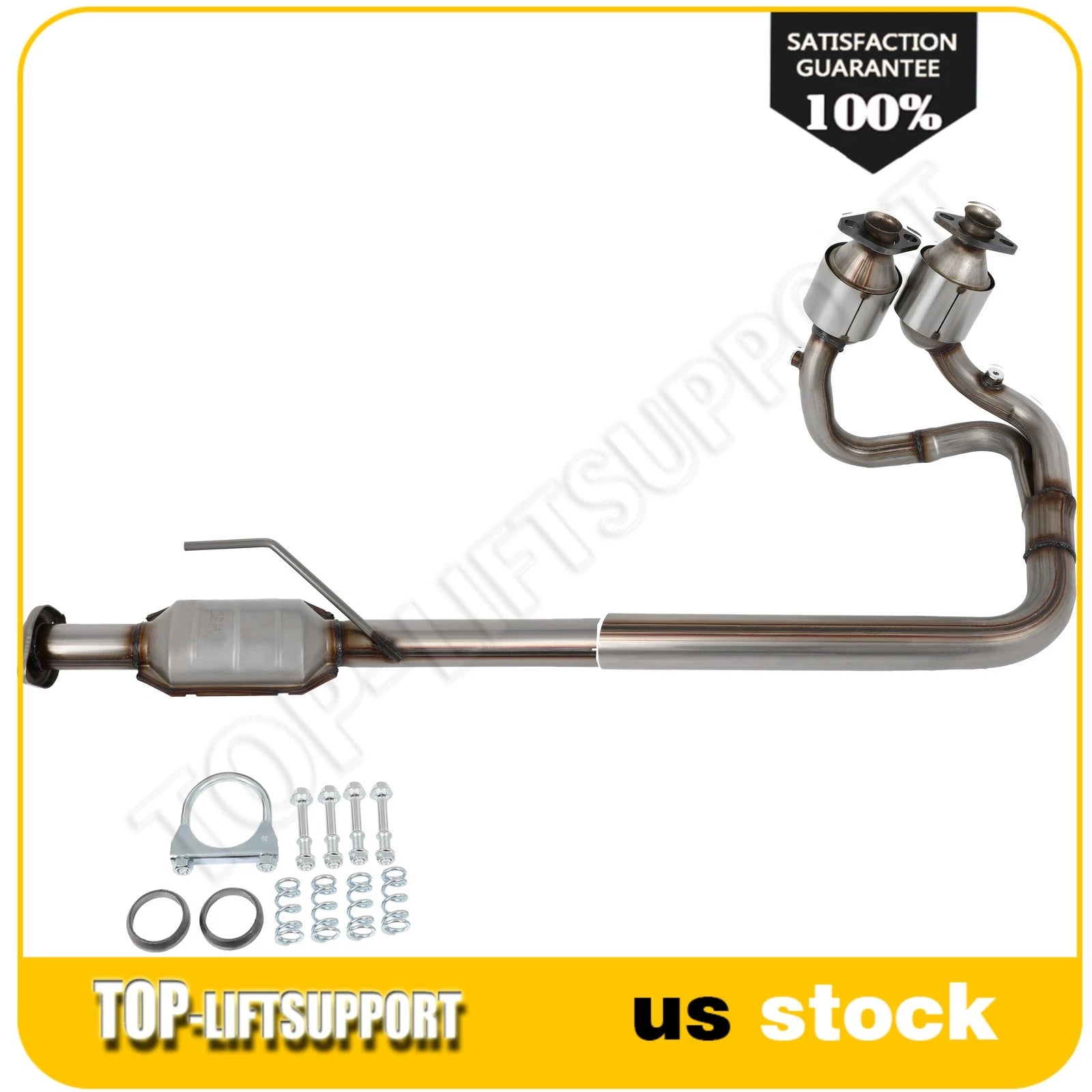 Catalytic Converter Manifold for Jeep Wrangler 4.0L (2004–2006)