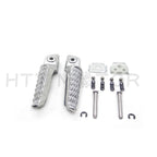 Silver Rear Foot Pegs for Kawasaki ZX-6R ZX-10R ZX-9R Z1000 (2000–2023)