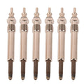 Set of 6 Glow Plugs for Mercedes-Benz E300 L6 Diesel (1996–1999)