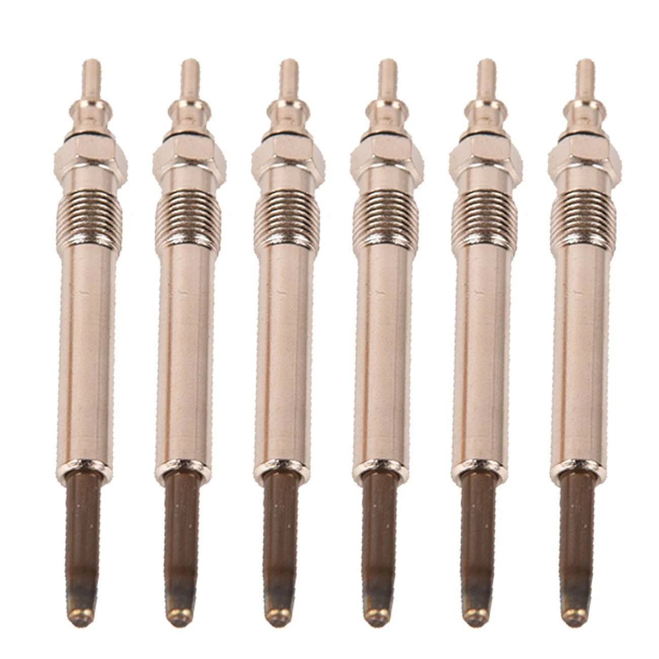Set of 6 Glow Plugs for Mercedes-Benz E300 L6 Diesel (1996–1999)