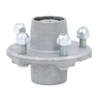2X Galvanized Trailer Hub with 2000lb Spindle for Trailer