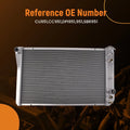 3 Row Aluminum Engine Radiator for Chevy Camaro 5.0L-5.7L (1987–1992) MC951