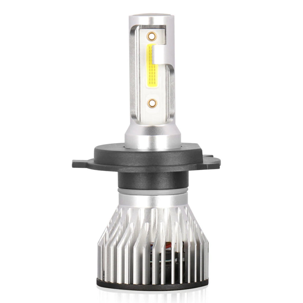 2X H4 9003 LED Headlight Bulbs Conversion Kit (200W, 40000LM)