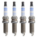 Set of 4 Bosch Double Iridium Spark Plugs for Mazda 3, Nissan Juke (L4)