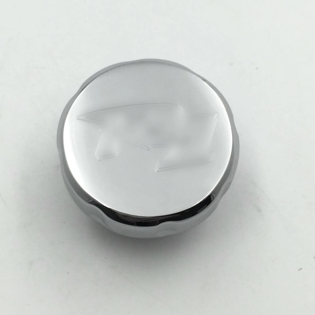 Chrome Brake Fluid Reservoir Cap Cover for Yamaha YZF R1 R6 V-Star (2000–2023)