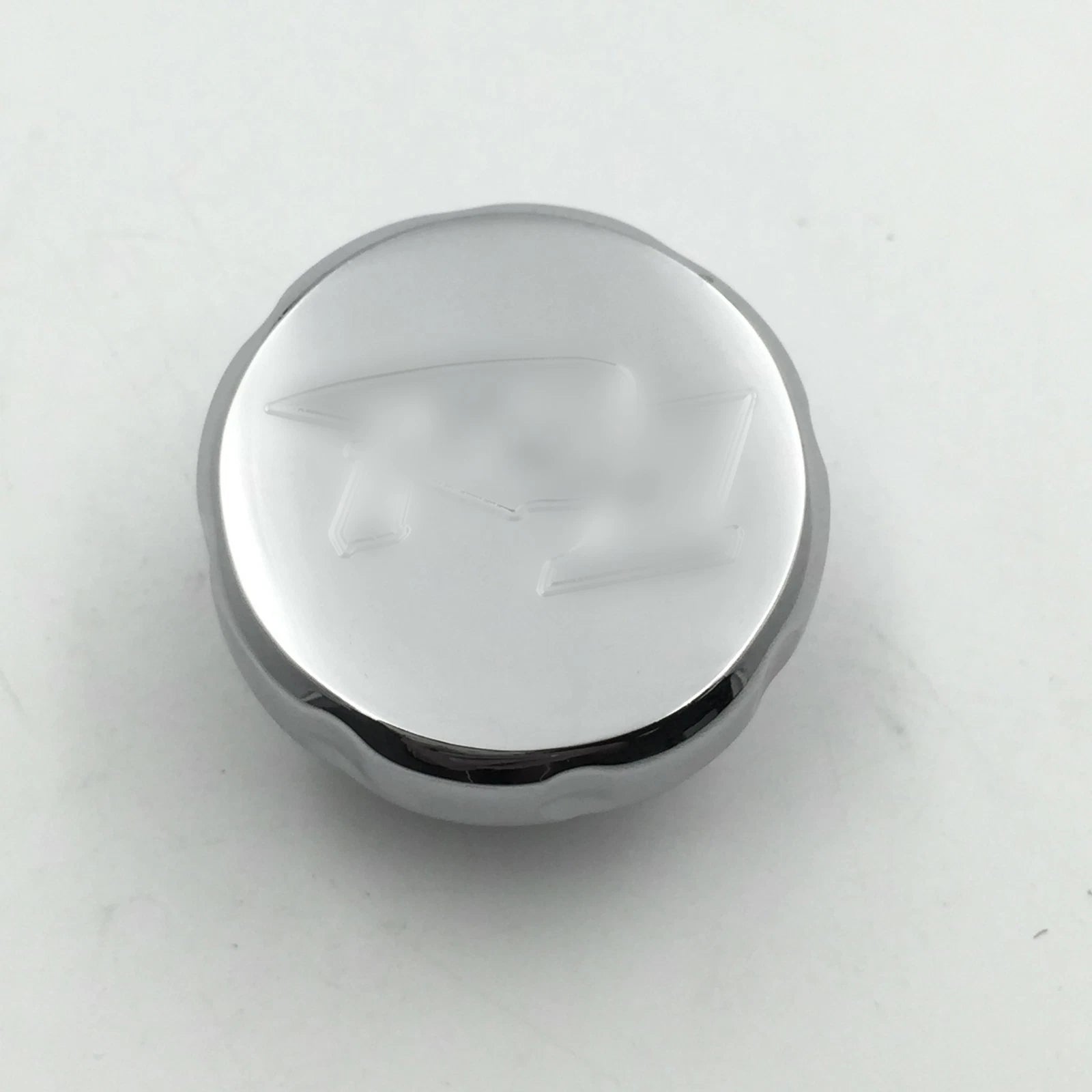 Chrome Brake Fluid Reservoir Cap Cover for Yamaha YZF R1 R6 V-Star (2000–2023)