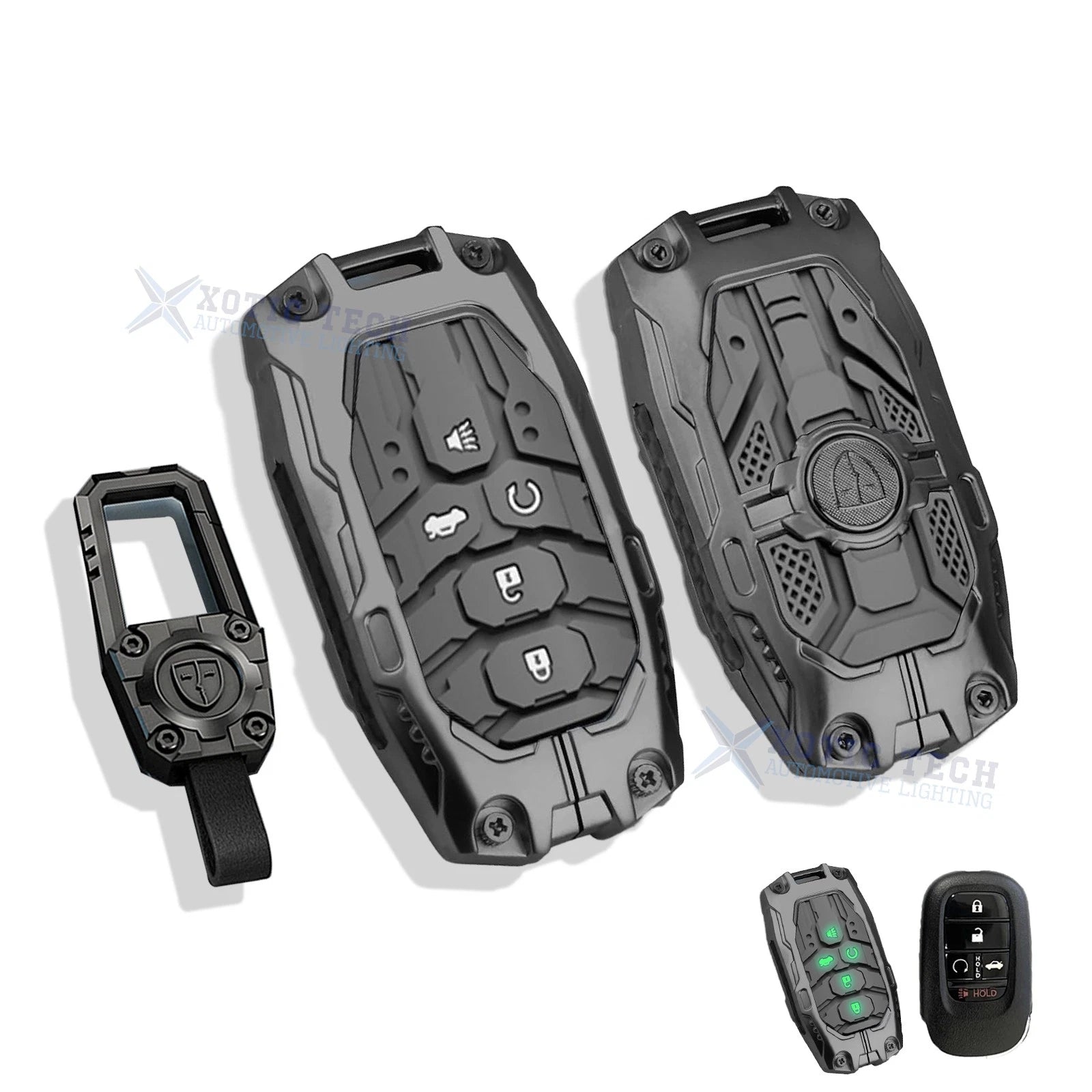 Heavy Duty Key Fob Case Protector for Honda Civic Accord (2016–2021)