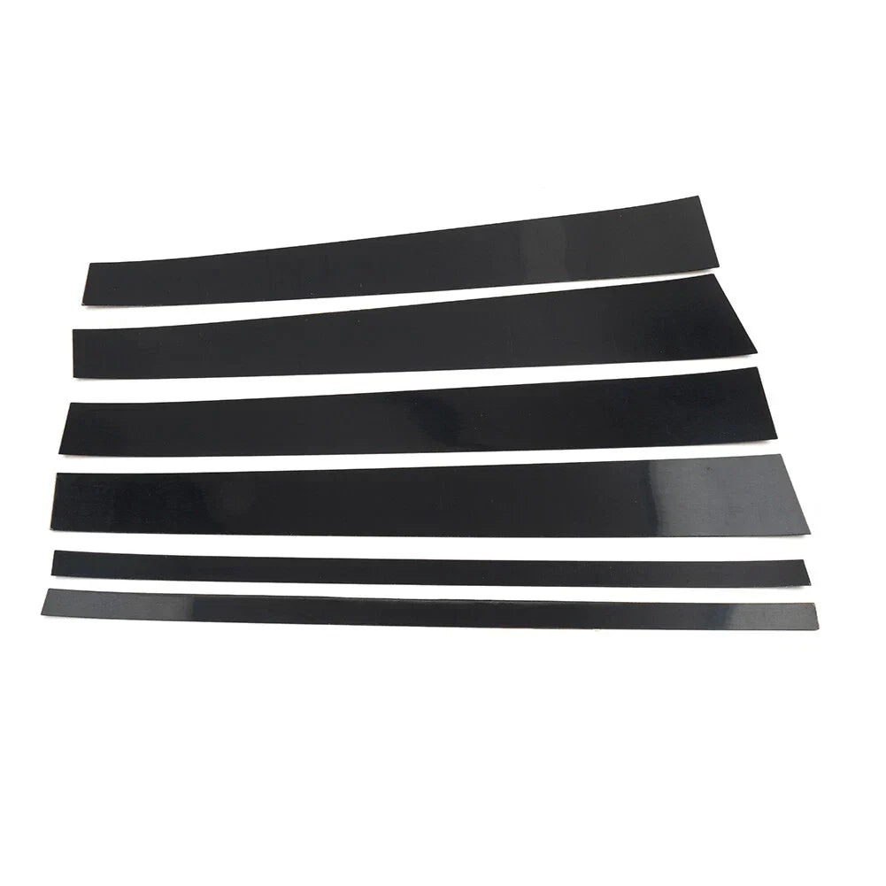 6pcs Black Center Pillar Posts Trim for Ford Expedition, Navigator (1997-2016)