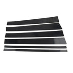 6pcs Black Center Pillar Posts Trim for Ford Expedition, Navigator (1997-2016)