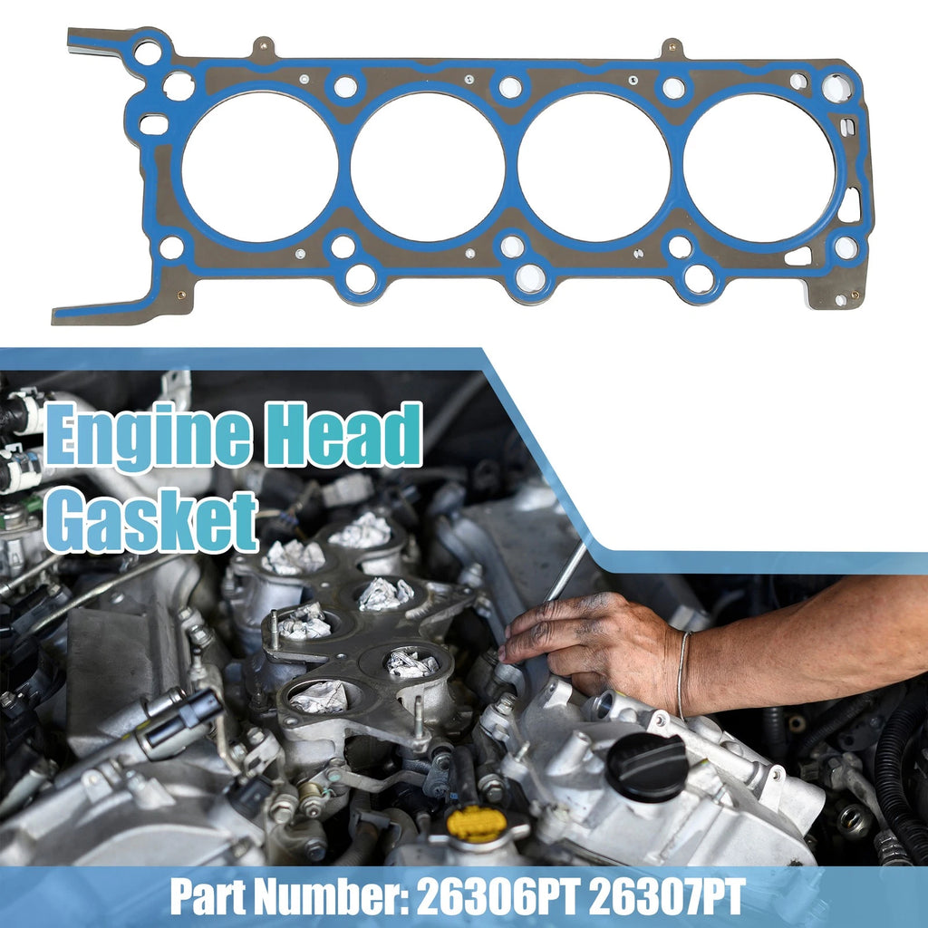 2 Pcs Engine Cylinder Head Gaskets 26306PT 26307PT for Ford F-150 (2004–2006)