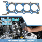 2 Pcs Engine Cylinder Head Gaskets 26306PT 26307PT for Ford F-150 (2004–2006)
